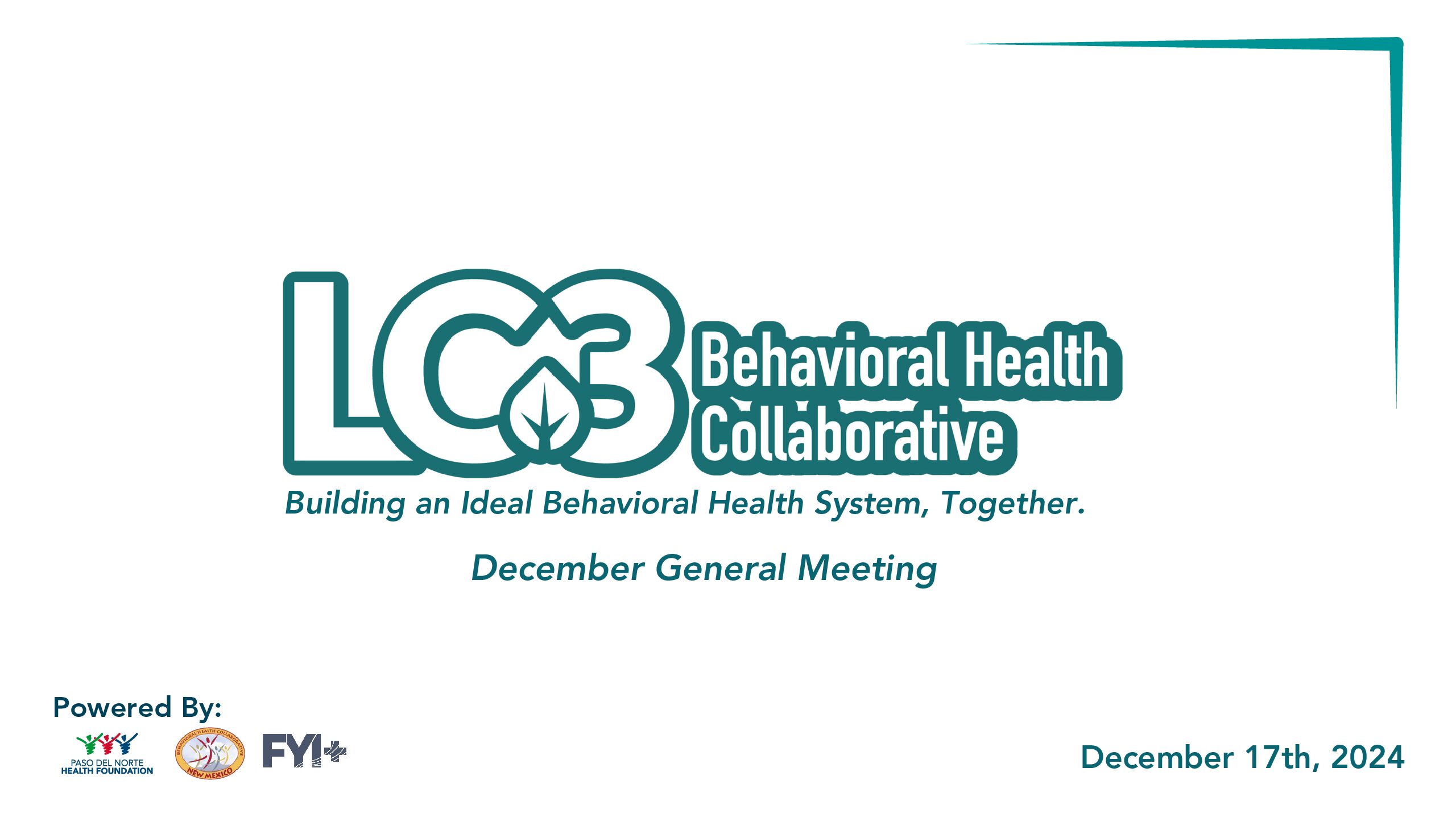 Lc3 december general meeting